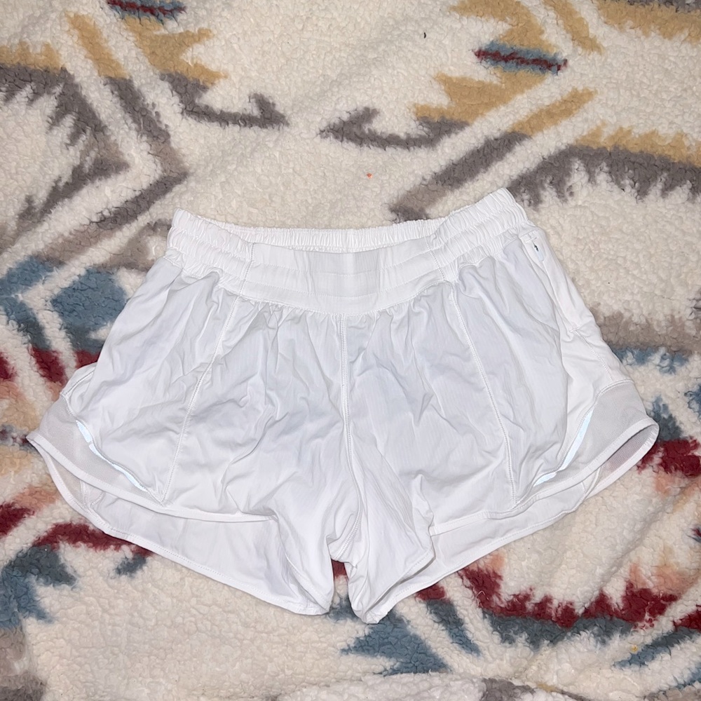 White hotty hot shorts